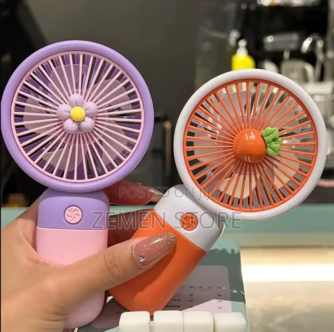 Portable Mini Usb Desktop Fan - Rechargeable Pocket Cooling Fan