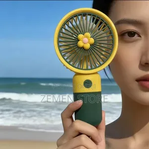 Portable Mini Usb Desktop Fan - Rechargeable Pocket Cooling Fan