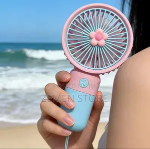 Portable Mini Usb Desktop Fan - Rechargeable Pocket Cooling Fan