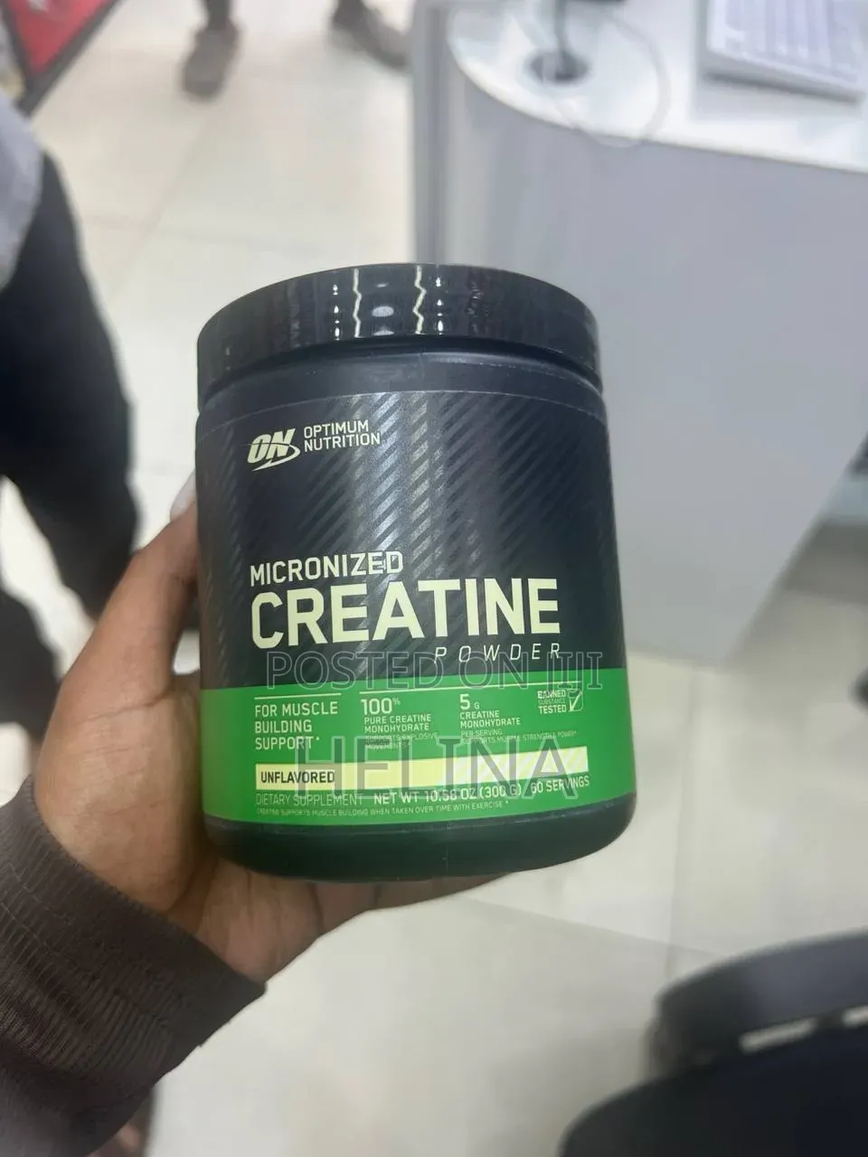 60 Serving 100% Micronized Creatine Monohydrate 300g Original From Usa