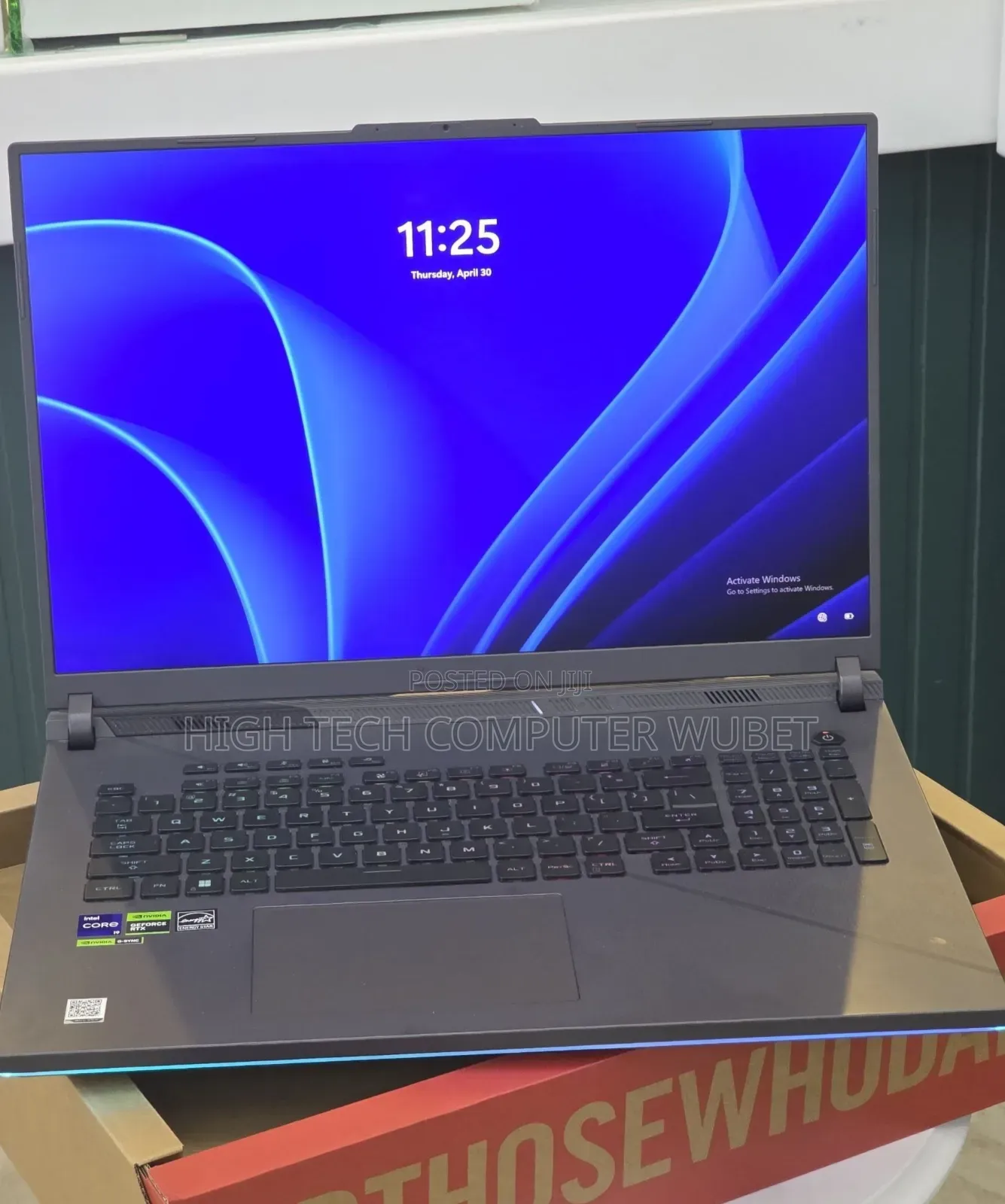 New Laptop Asus ROG Strix G15 16GB Intel Core i9 SSD 1T