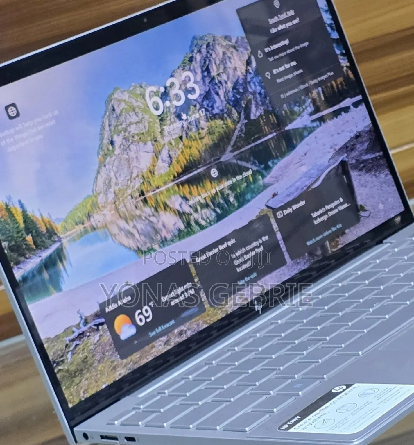 New Laptop HP Envy 14 8GB Intel Core i5 SSD 256GB