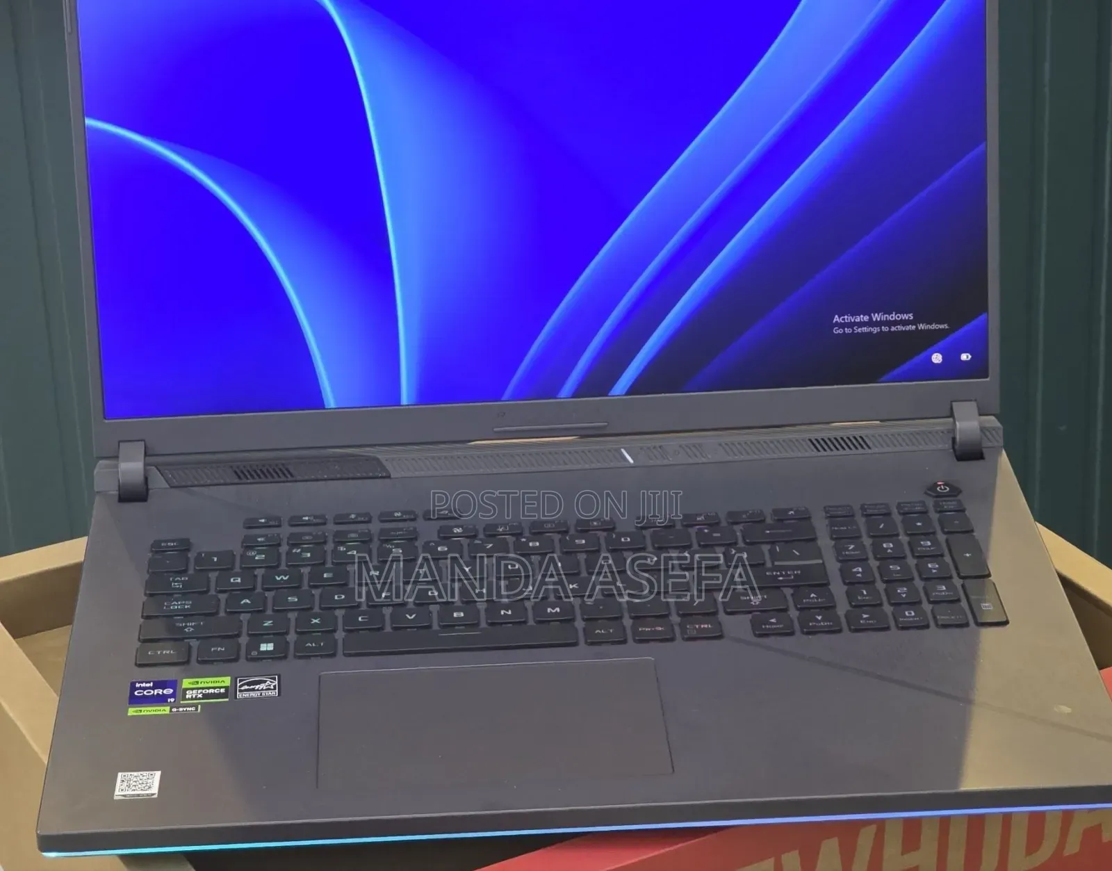 New Laptop Asus ROG Strix G18 16GB Intel Core i9 SSD 1T