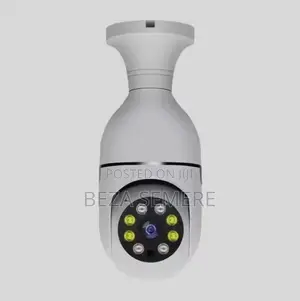 V380 Smart Bulb Camera With Night Vision Motion Alarm