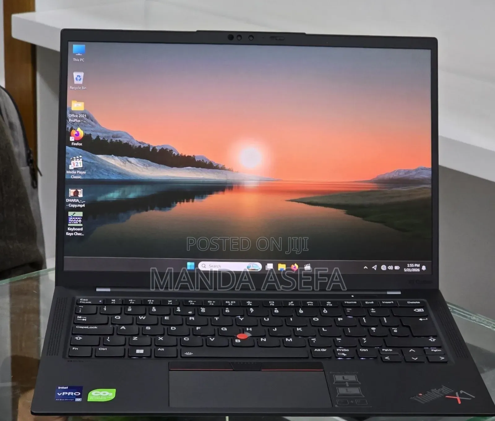 New Laptop Lenovo ThinkPad X1 Carbon 16GB Intel Core i7 SSD 512GB