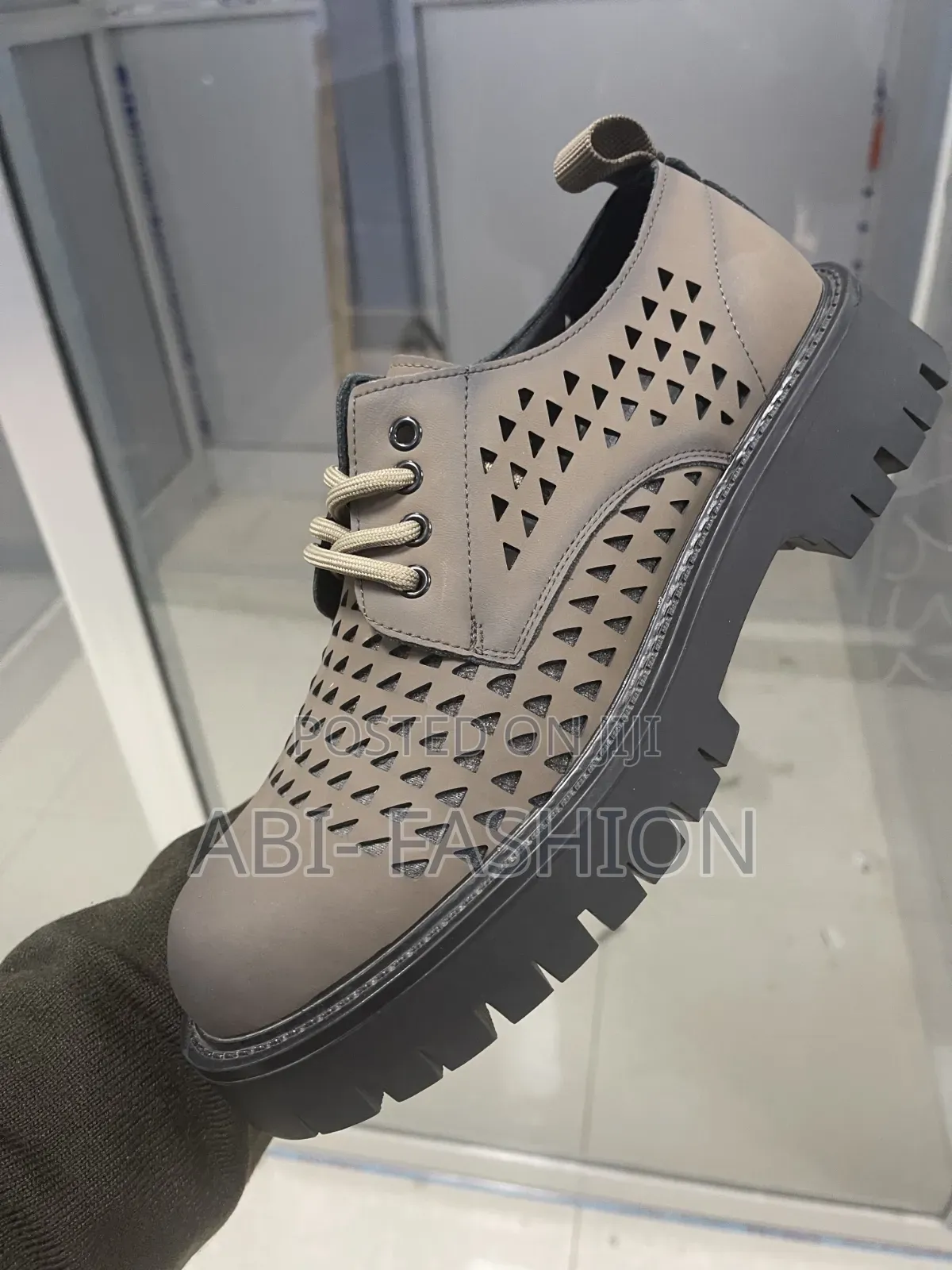 Men Shoe Leather Style