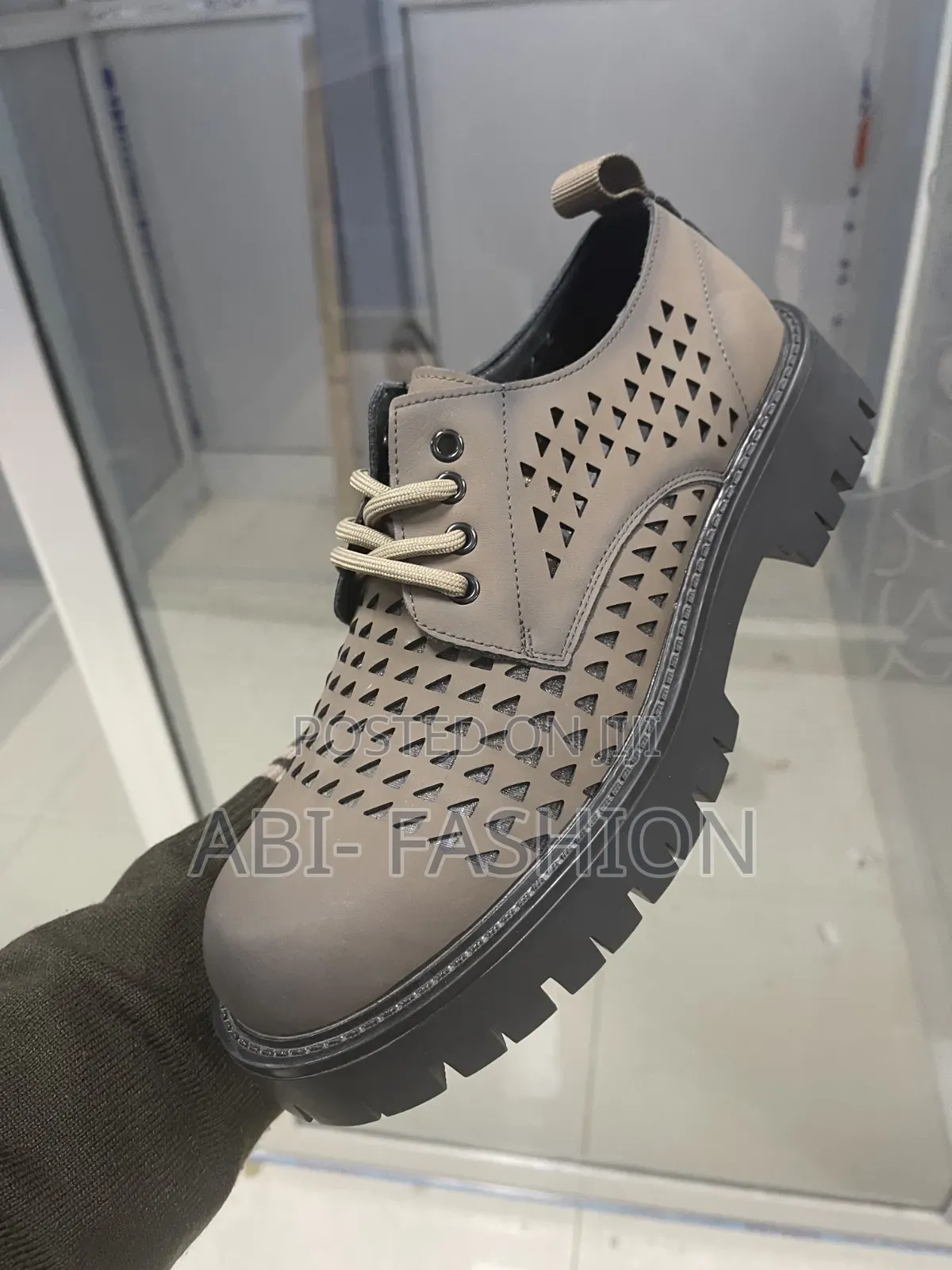 Men Shoe Leather Style