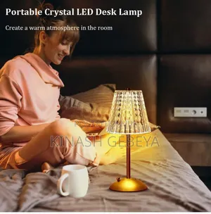 Top Quality Rechargeable Crystal Table Lamp
