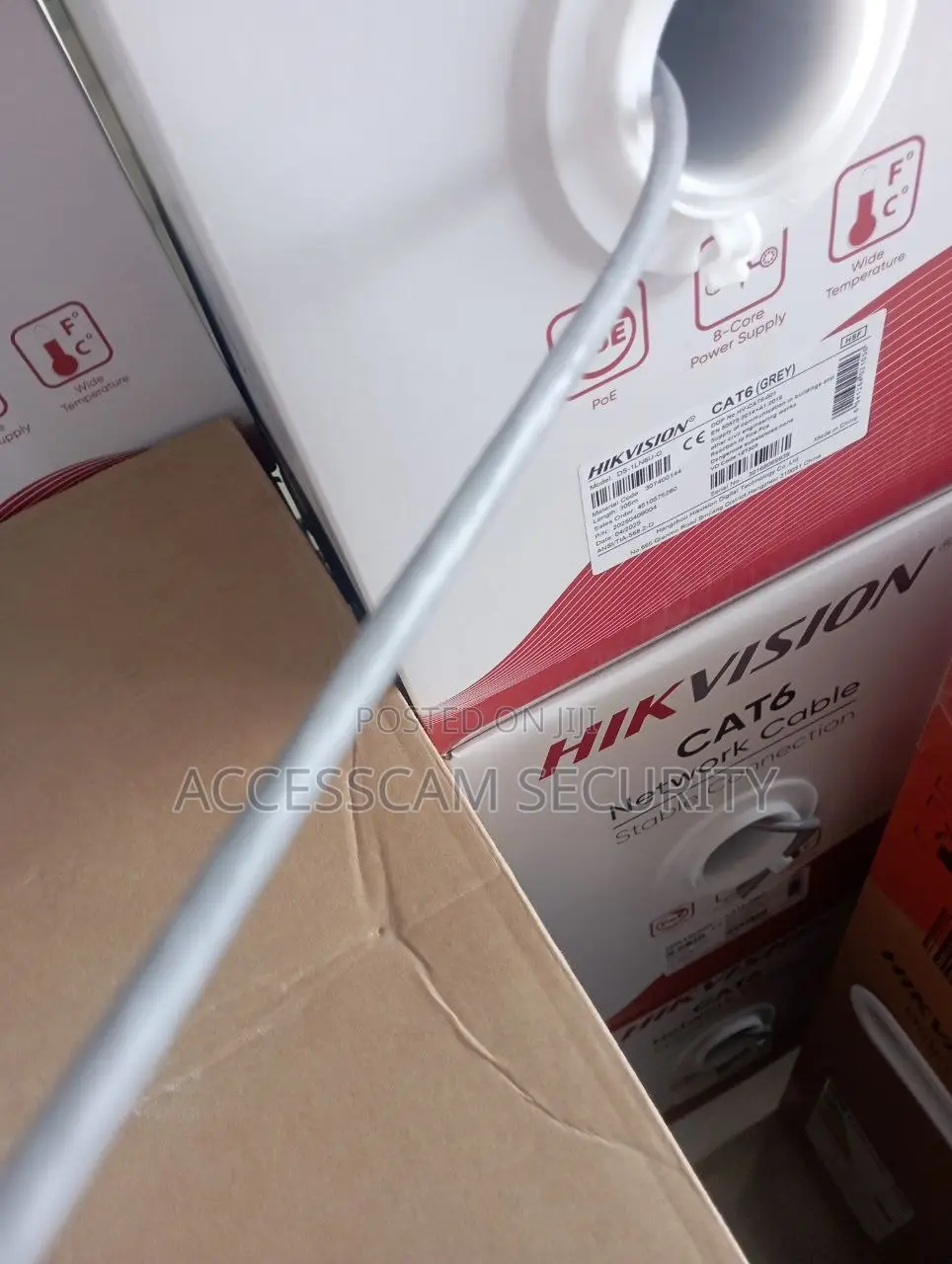 Hikvision Network Cable Cat6 Full Copper