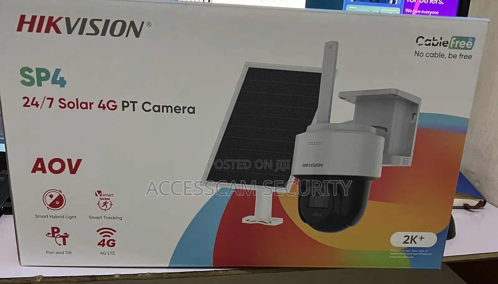 Hikvision PTZ 4g Solar Power Camera