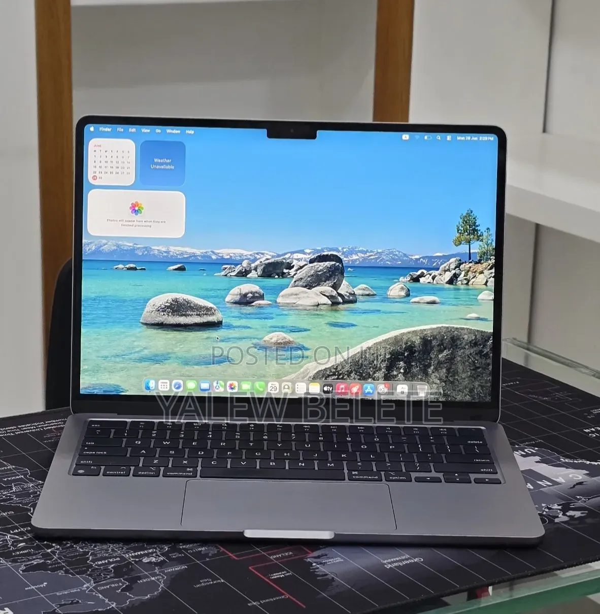 New Laptop Apple MacBook Air 2022 M2 16GB Apple M2 SSD 256GB