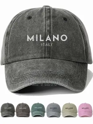 Milano Italy Printed Baseball Cap