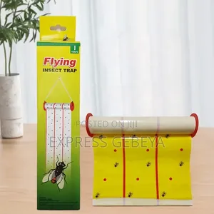 Flying Insects Glue Sticker Trap የበራሪ ነፍሳት መግደያ ከኬሚካልና ከኤሌክትሪክ ነፃ