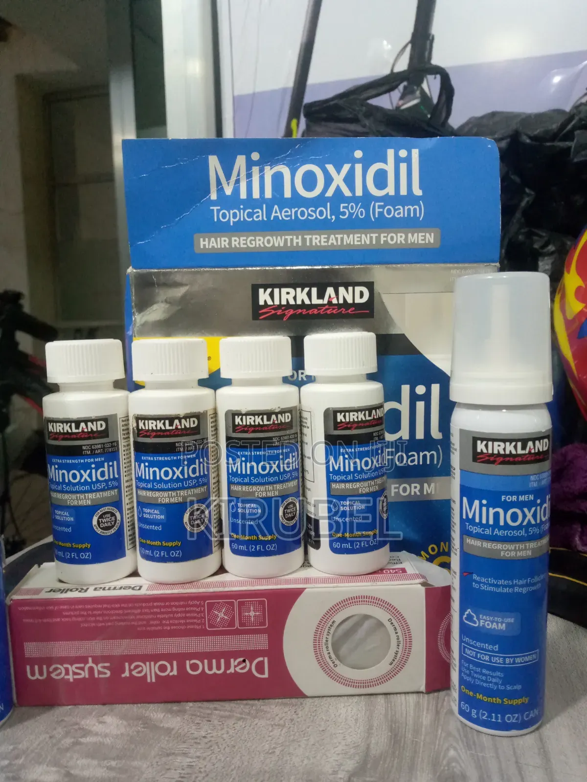 ኦሪጂናል Kirkland Minoxidil 5% – ፈጣን ውጤት