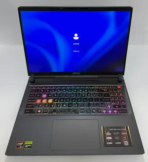 New Laptop MSI Vector 16 HX AI A2XWIG 16GB AMD Ryzen 9 SSD 1T