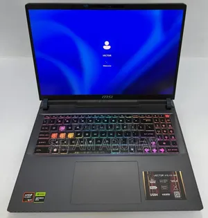 New Laptop MSI Vector 16 HX AI A2XWIG 16GB AMD Ryzen 9 SSD 1T