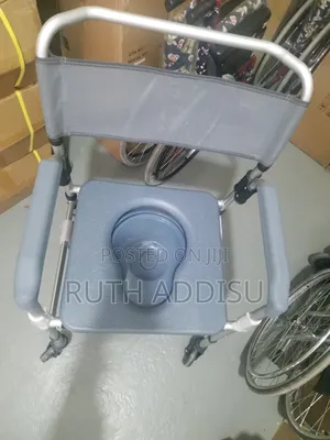 Vive Commode Shower Chair With Wheels - 3-in-1verastile Commode Popo