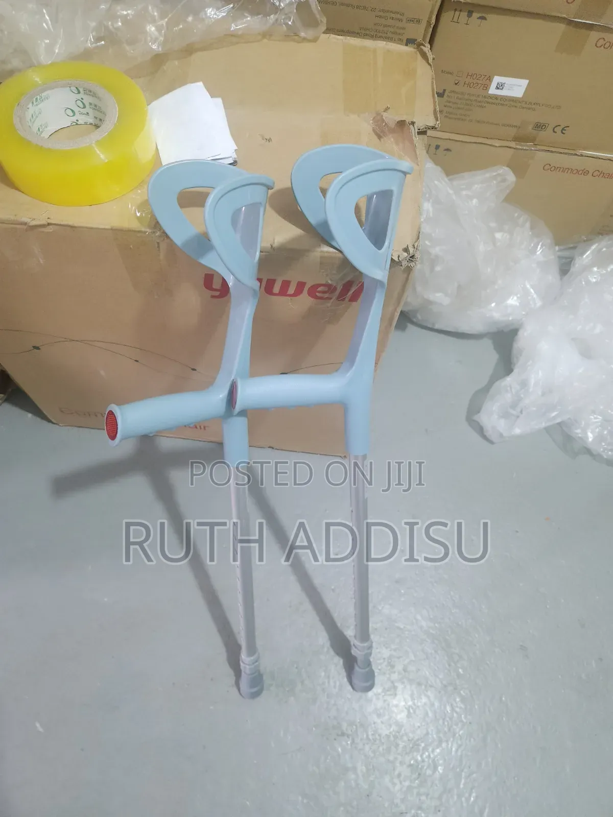 Elbow Crutch With Anti-Skid Device U Matrix
Strong Hold at the Bottom