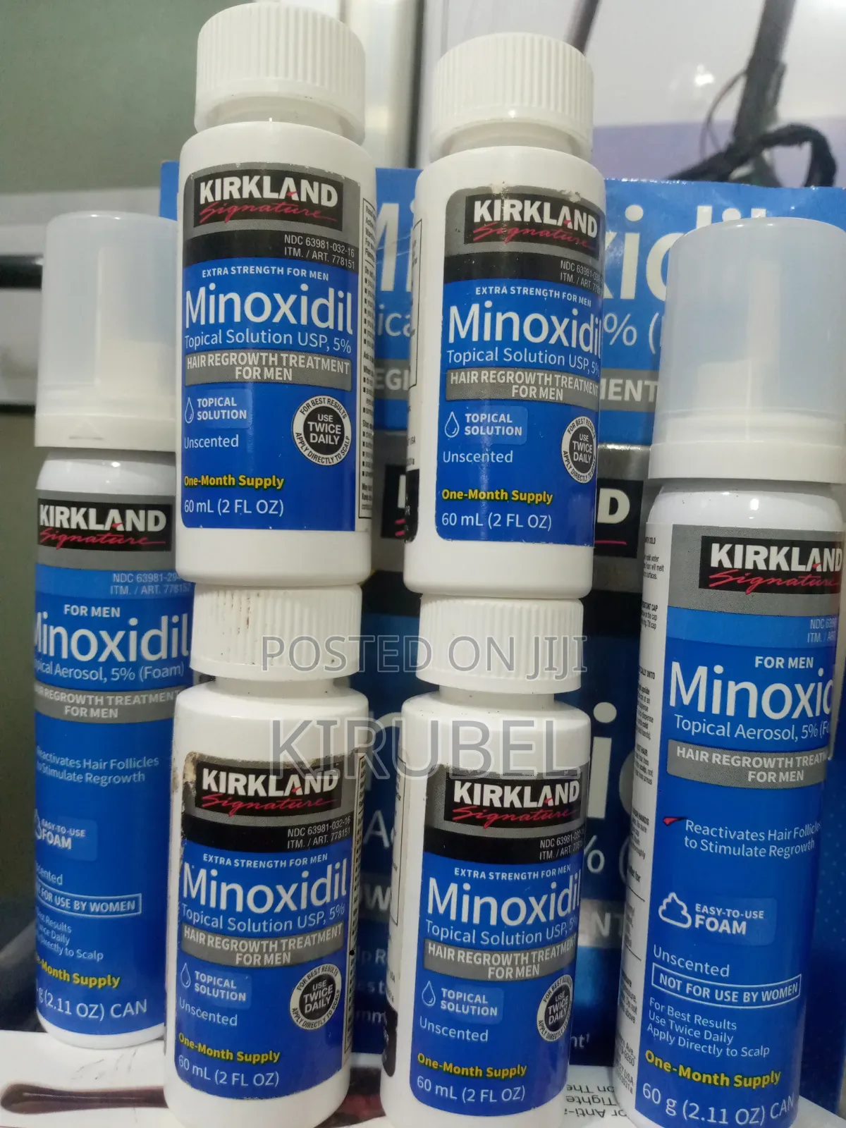 እውነተኛ 5% Minoxidil – የተፈተነ ውጤት