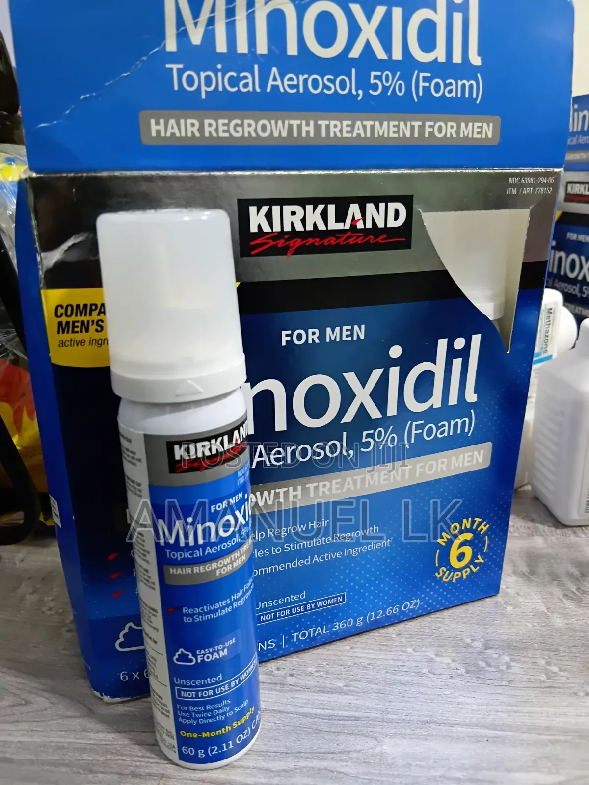 ፎም ሚኖክስዲል Foam Minoxidil