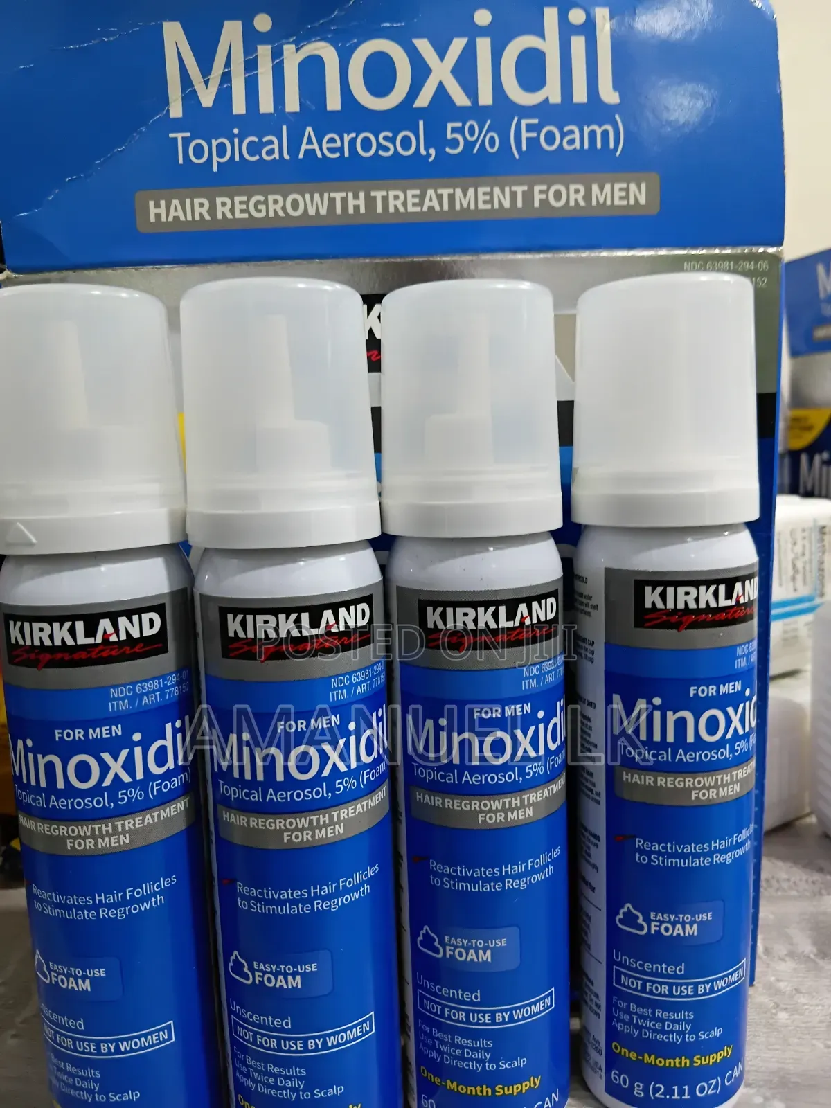 ፎም ሚኖክስዲል Foam Minoxidil