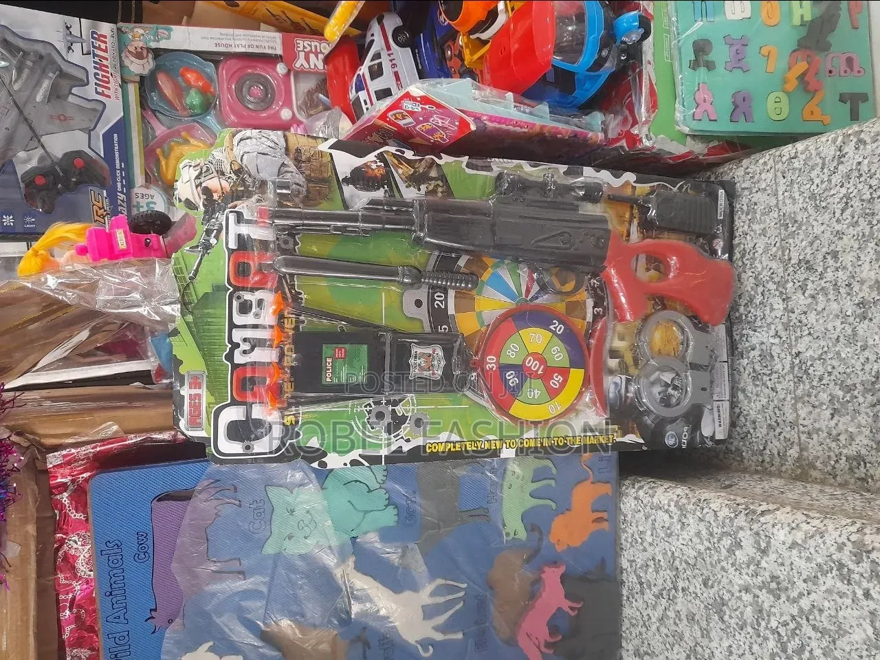 Single Plastic Target Kids Toy