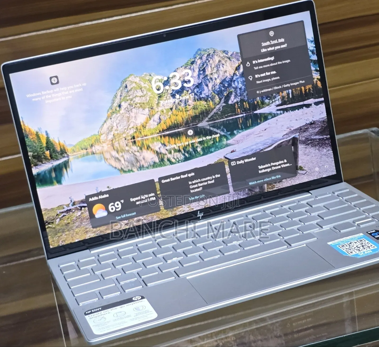 New Laptop HP Envy 14 8GB Intel Core i5 SSD 256GB
