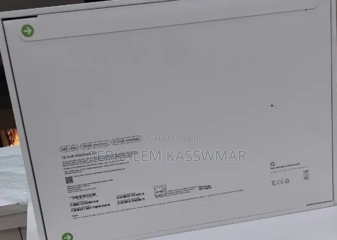 New Laptop Apple MacBook Air 2026 M5 16GB Apple M5 SSD 512GB
