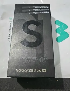 New Samsung Galaxy S21 Ultra 5G 256 GB Black