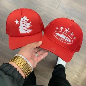 Red Hellstar Trucker Hat