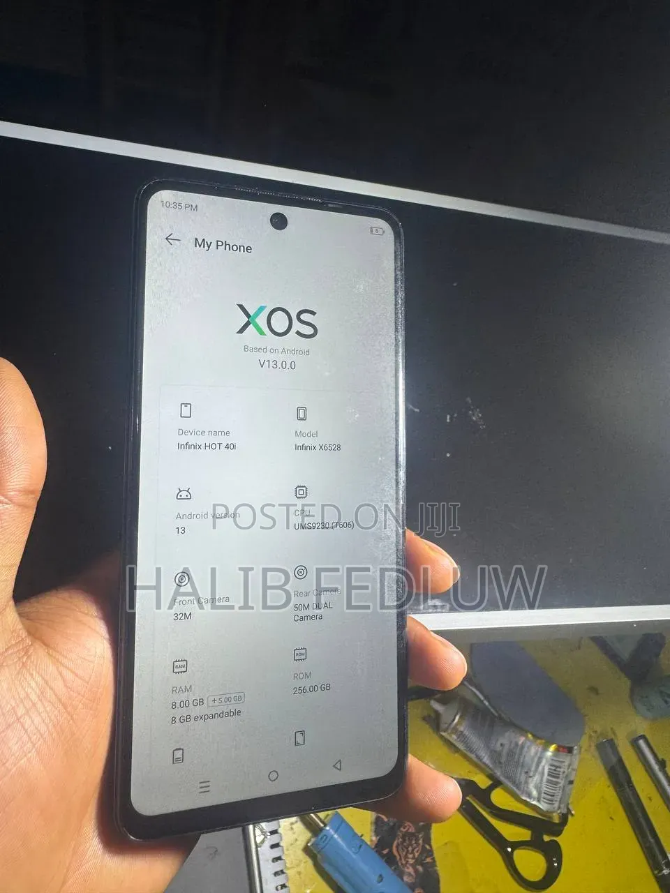 New Infinix Hot 40i 256 GB Blue