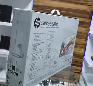 Brand New White Monitor Quantity Available Hp 23.8 Inches Monito