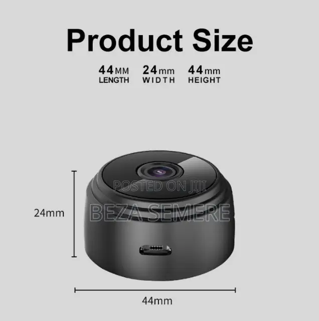 Mini Wireless Spy Camera A9 - Perfect for Shop Office Security