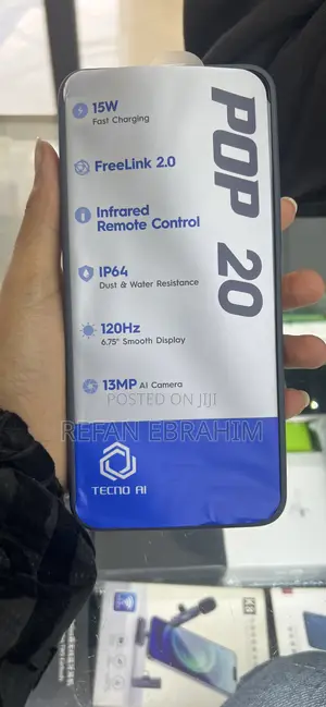 New Tecno Pop 20 64 GB Black