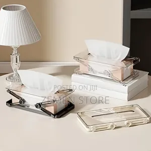 Creative Spring-Loaded Lifting Tissue Box - Automatic Table Holder