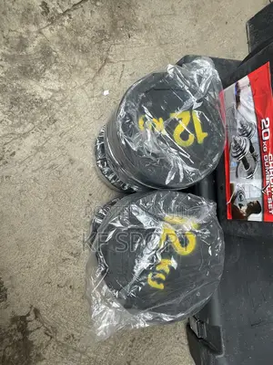 Heavy Concrete Weights for Strength Training