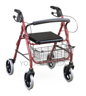 Walker从警walker to Help Walk,Built-in Seat Offers a Resting Option