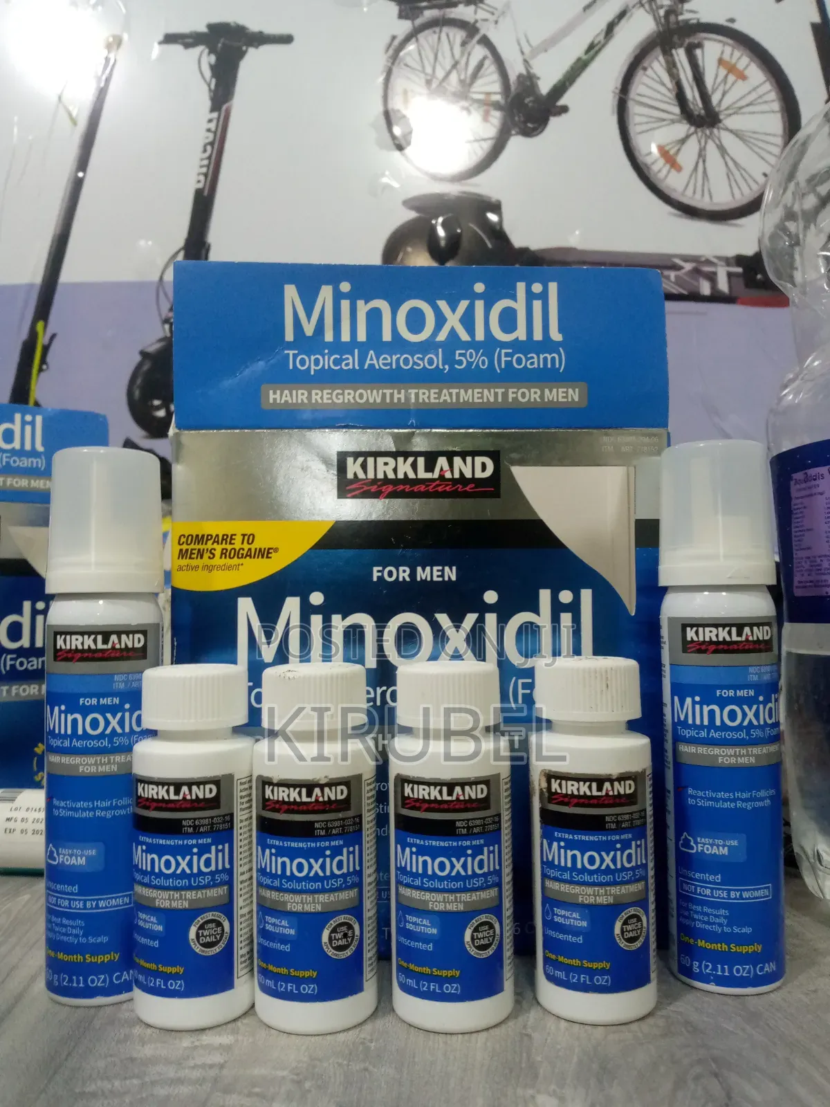 ከዛሬ ጀምሮ የፀጉር ልዩ ለውጥ በ Minoxidil
