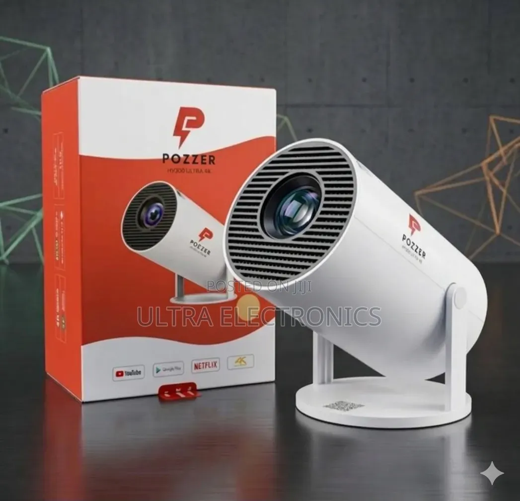 Pozzer Smart Projector – Your Portable Cinema Experience