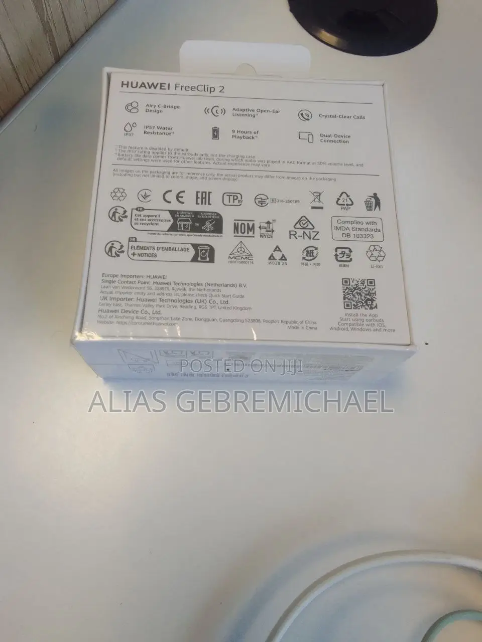 Huawei Free Clip2 Original Earphone