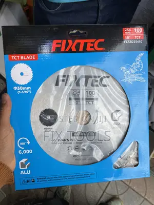 Aluminium Blade Fixtec Brand 255/100 Teeth