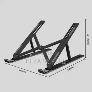 Heavy-Duty Ergonomic Laptop Stand – Perfect for Gamers Designers