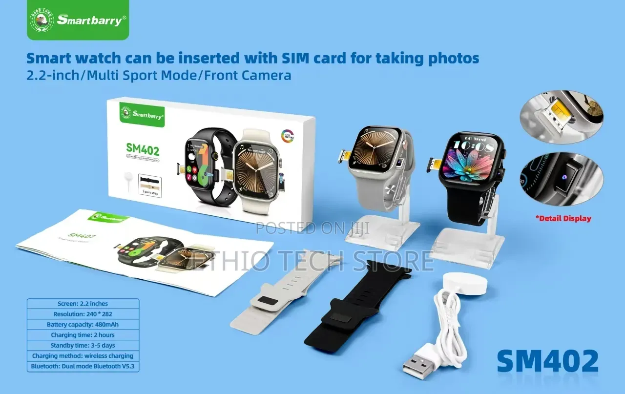 Smart Berry Sm 402 Smart Watch