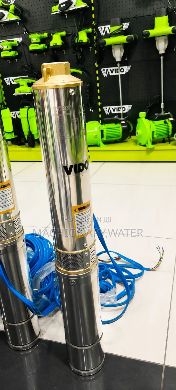 Vido Deep Well Submersible Pump 1hp