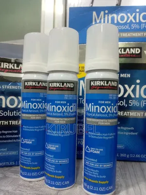 የፀጉር እድገት የሚታይበት እውነተኛ መፍትሄ Foam Minoxidil