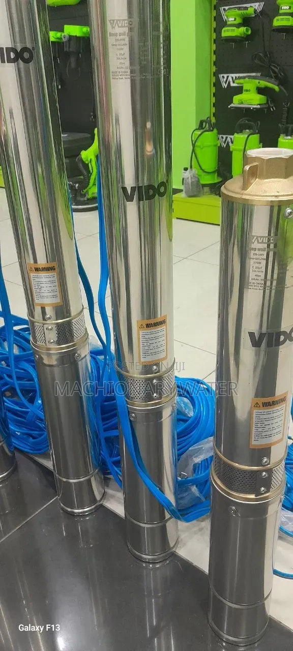 Vido Deep Well Submersible Pump 1hp
