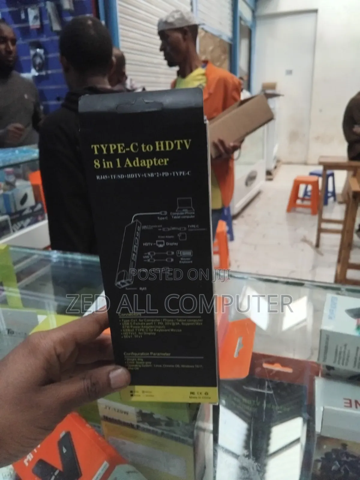 Type C to HDTV 8 in 1