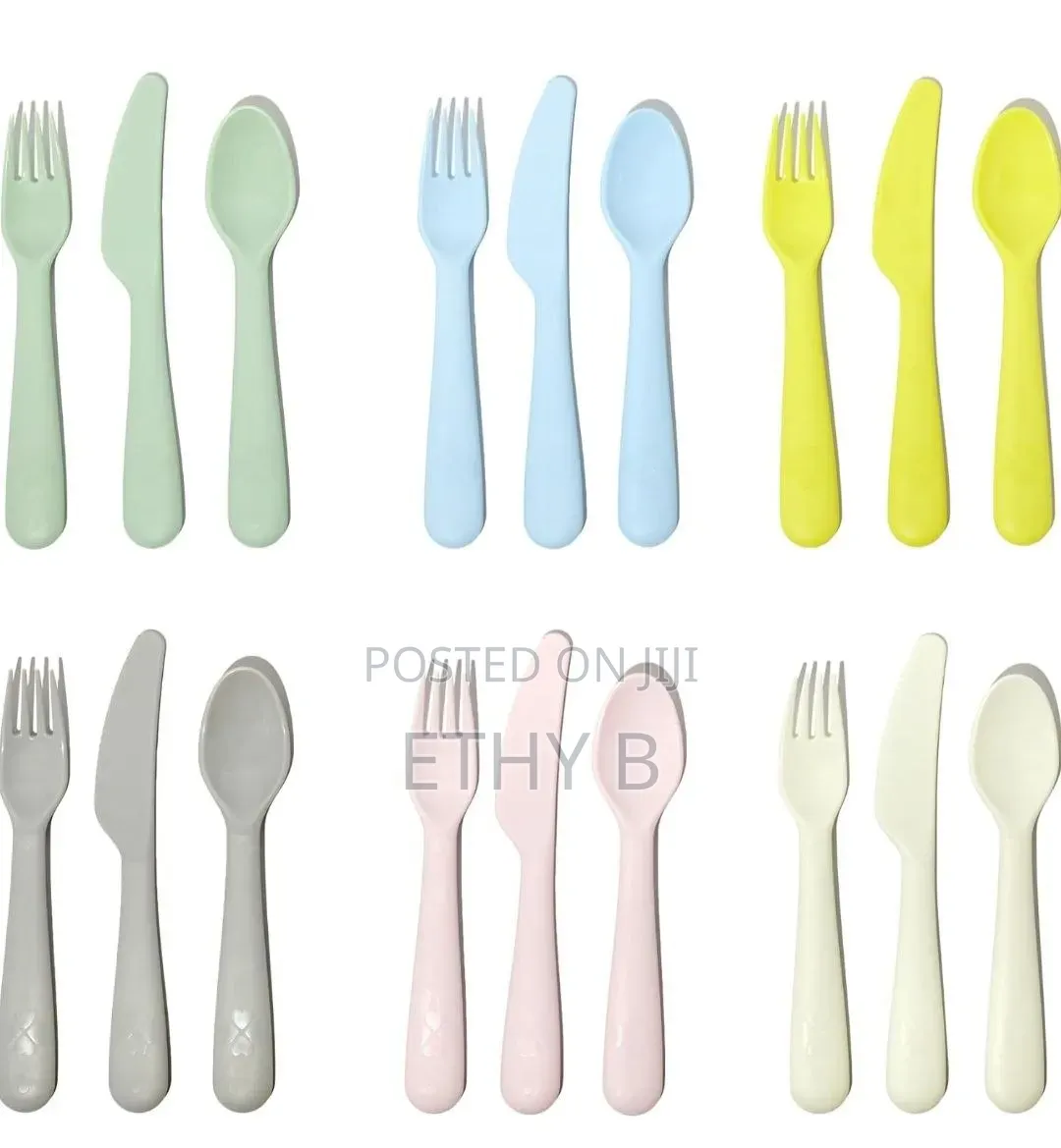 Ikea Kalas Kids Tableware Set, 36 Pieces