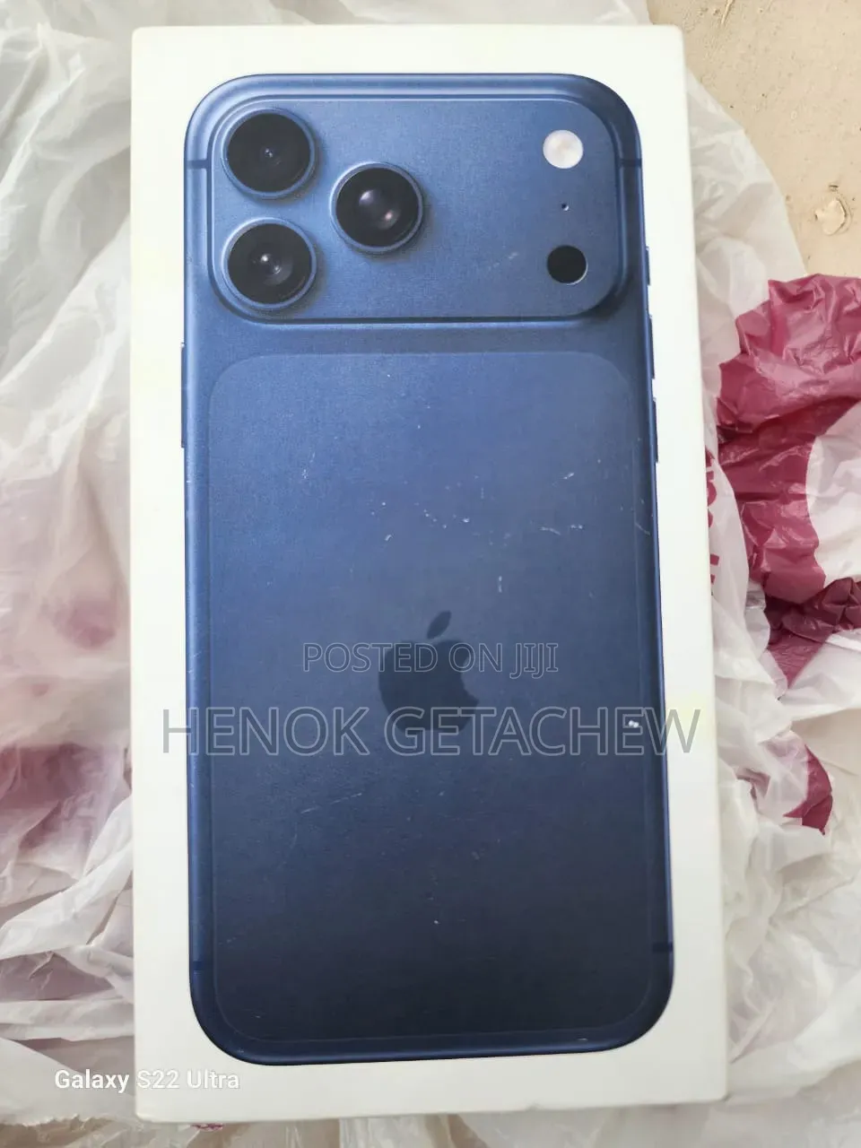 New Apple iPhone 17 Pro Max 256 GB Blue