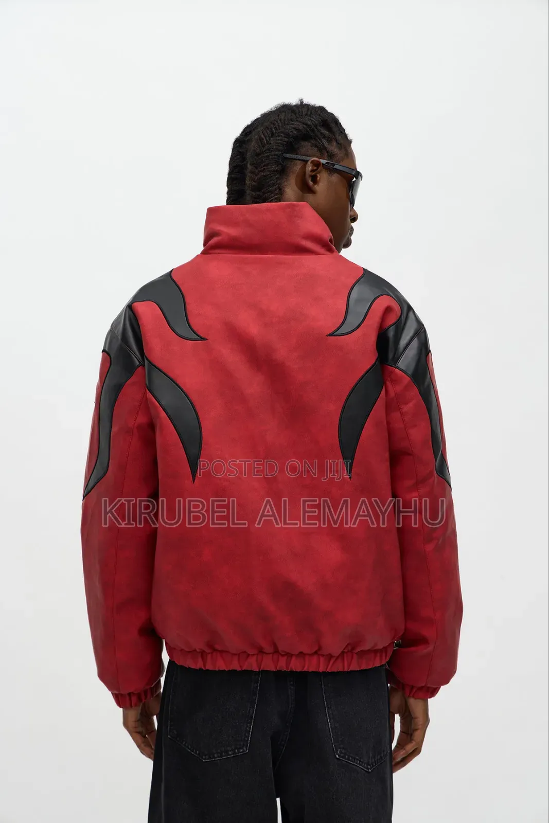 Leather Puffer Jacket